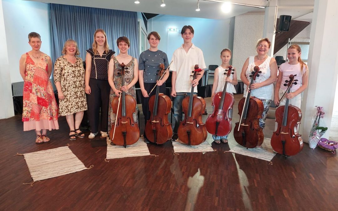 Vorspiel der Violoncelloklasse von Brygida Lorenz