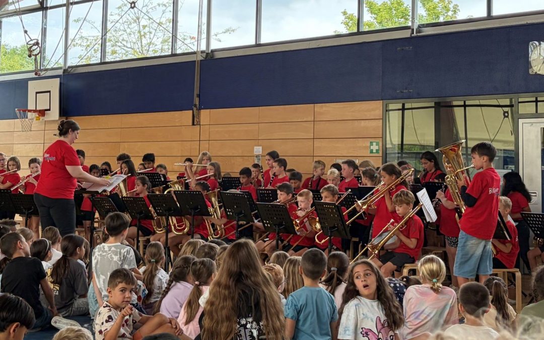 Sommerkonzert der Bläserklasse