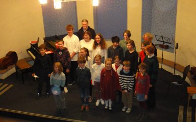 Konzertnachlese des weihnachtlichen Vorspiels der Klasse von Brygida Lorenz