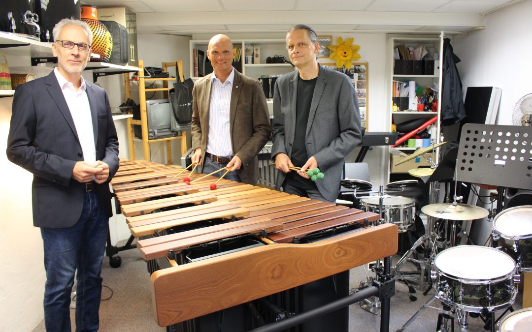 Endlich ein großes Marimbaphon für die Musikschule Südliche Bergstraße