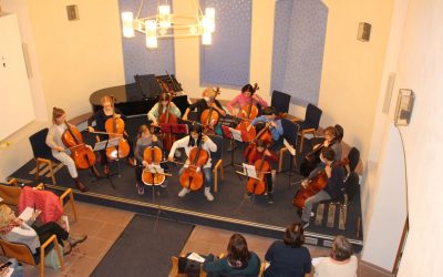 Vorspiel der Celloklasse von Jutta Neuhaus