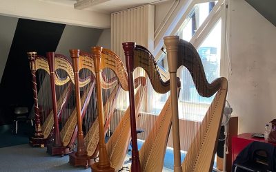 Harfen … und noch mehr Harfen