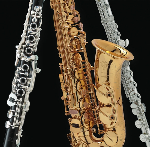 Saxophon Querflöte Klarinette