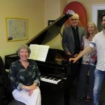 Fachbereich Tasten mit Schulleiter Ansgar Sailer