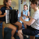 Akkordeon für groß und klein.