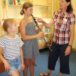 Klarinette, prima erklärt von Melanie Schwarz.