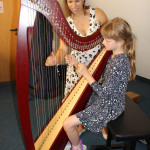 Die Harfe lockt zarte und liebliche Töne hervor, das will ich unbedingt lernen