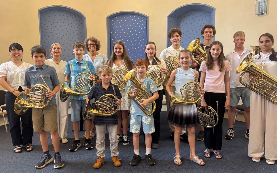 Schülerkonzert der Blechbläserklasse von Akari Hasegawa