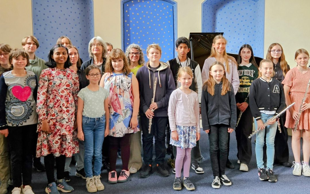 Konzert mit Klavier und Querflöten