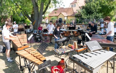Sommerfeeling bei “Percussion im Park”