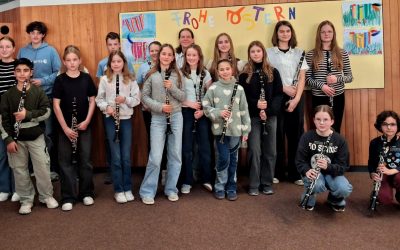 Vorspiel der Klarinetten- und Saxofonklasse von Melanie Schwarz