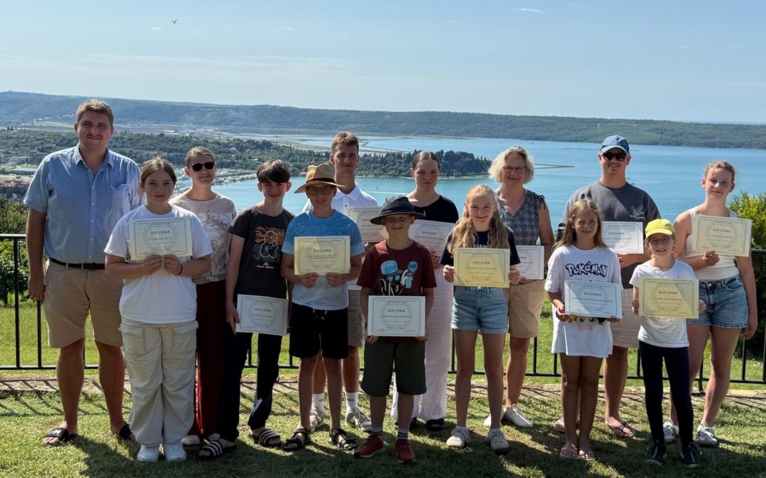 Slowenien-Reise Akkordeonklasse von Nadine Bösing in den Sommerferien